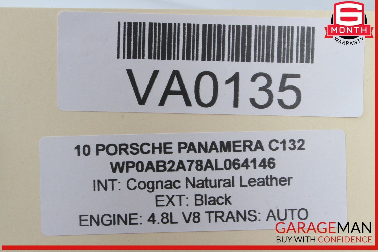 10-16 Porsche Panamera 970 Rear Bumper PDC Sensor w / Harness OEM