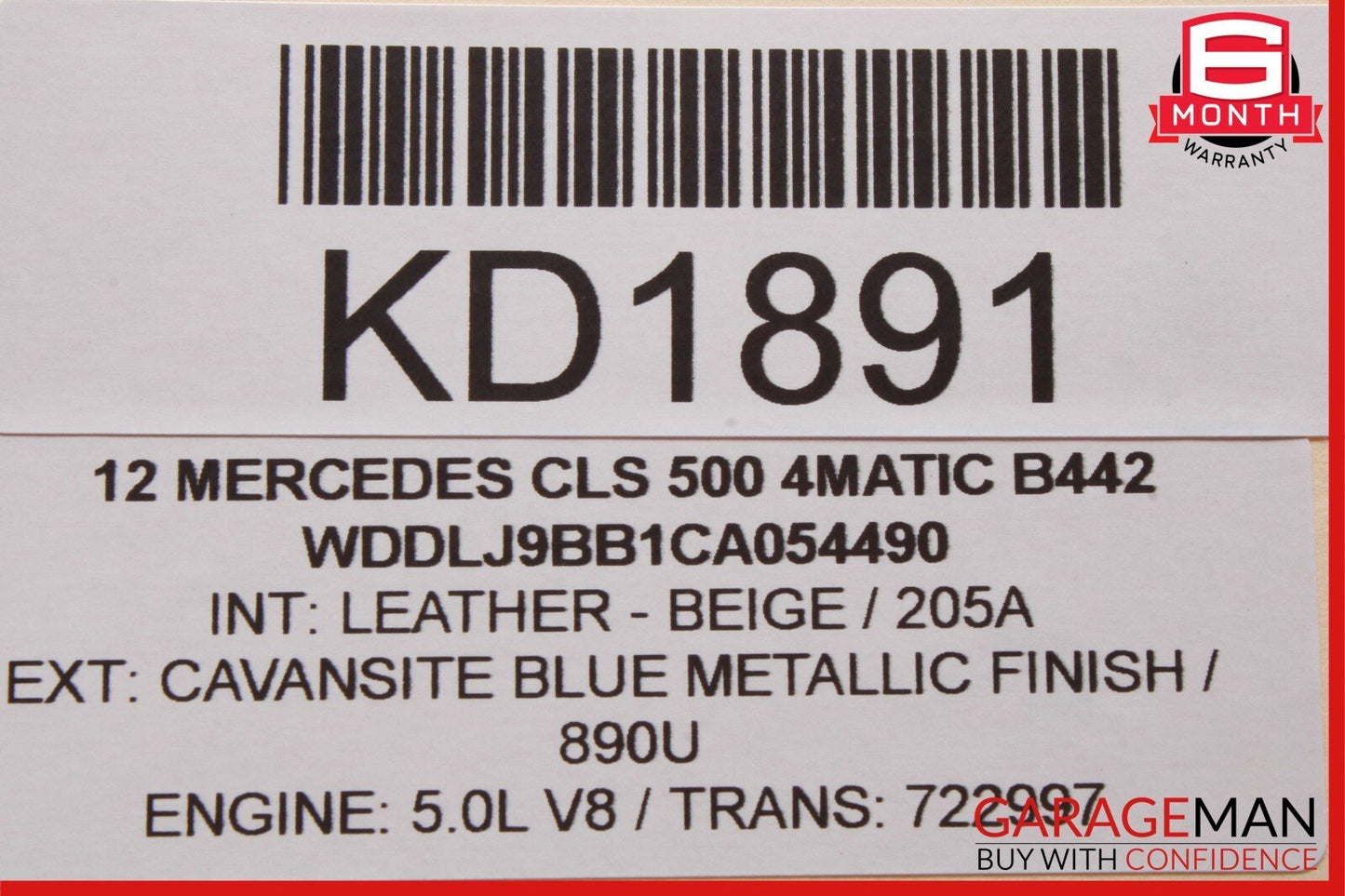 08-18 Mercedes W218 CLS500 SLK350 E400 Front Left Side Door Control Module OEM
