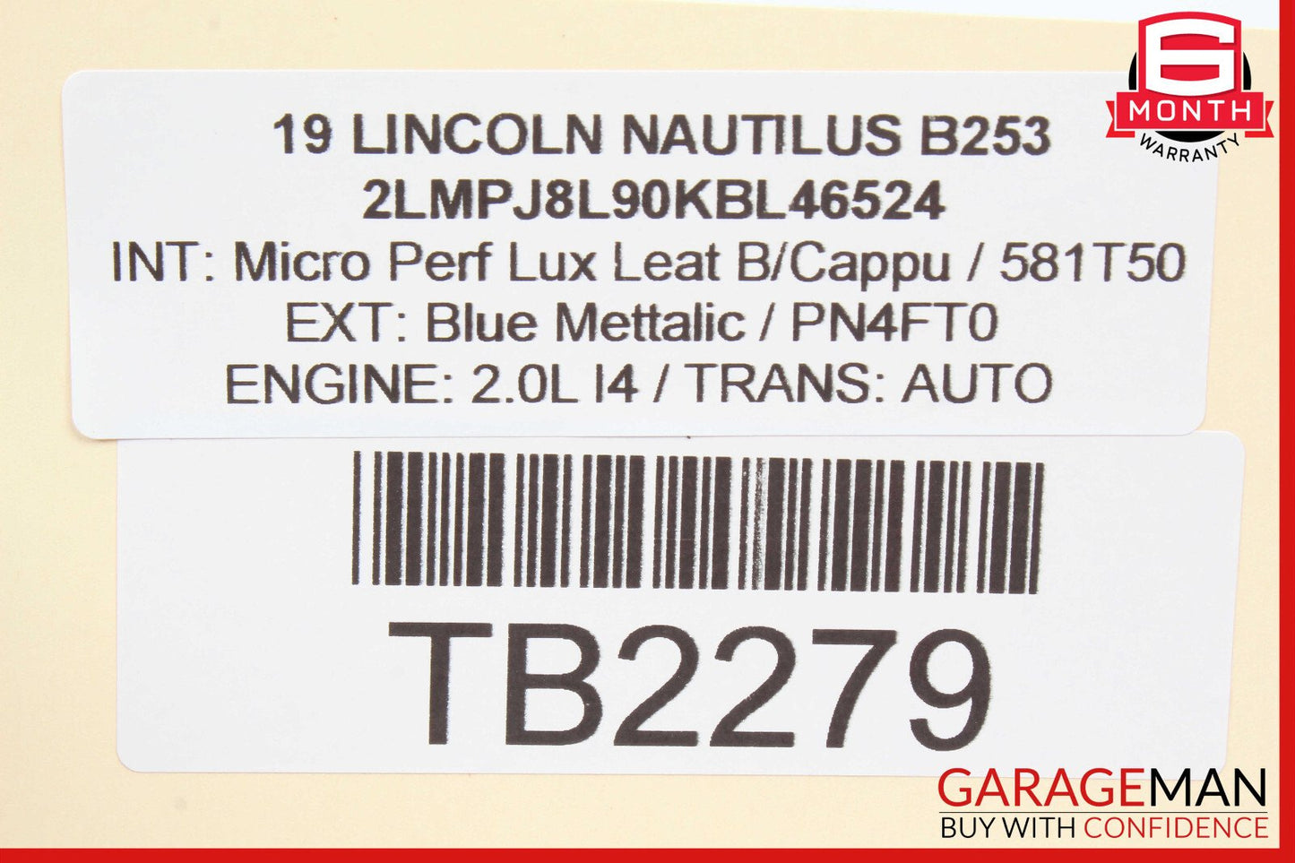 19-21 Lincoln Nautilus Dash Dashboard Headlight Control Switch OEM