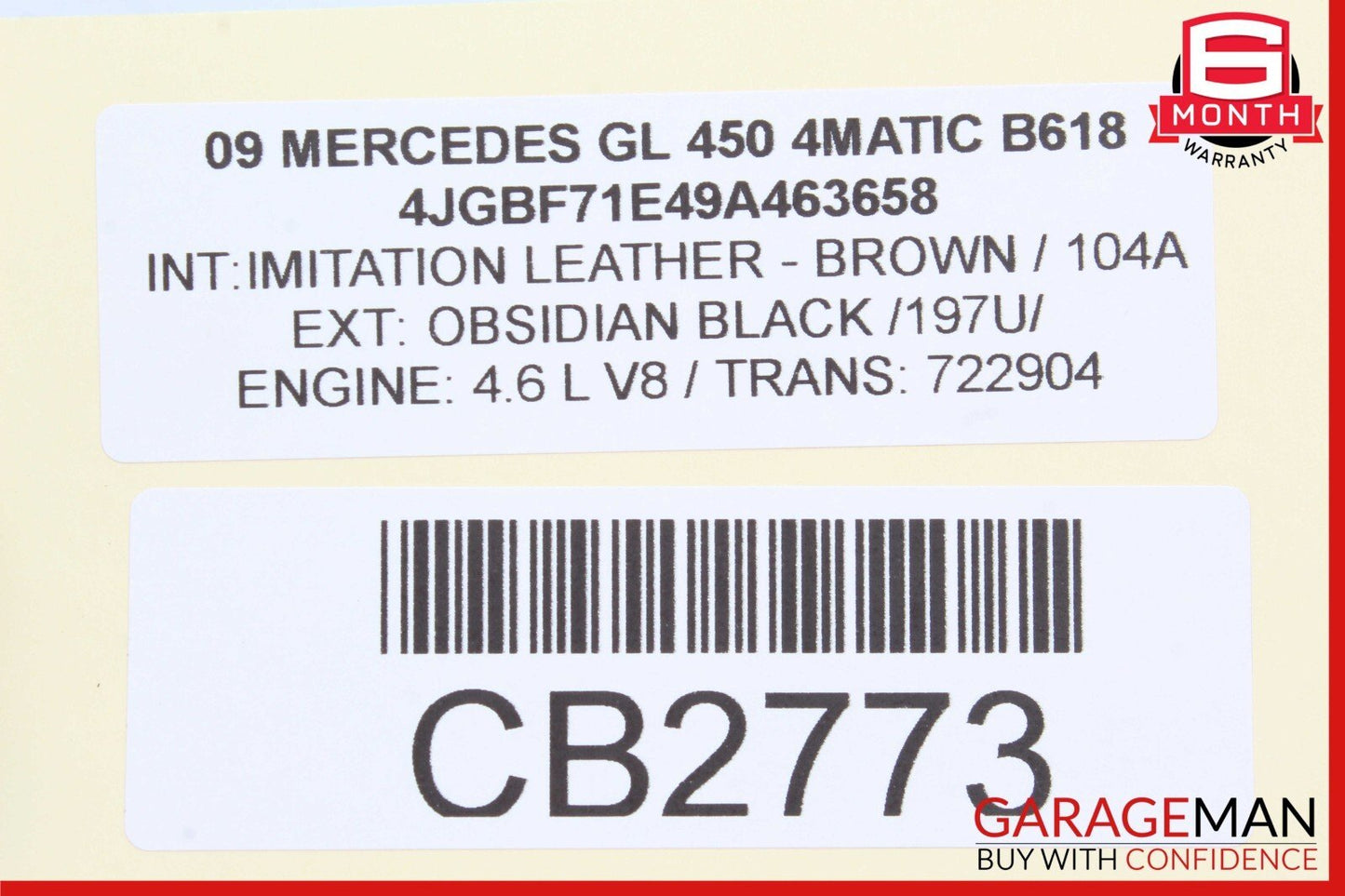 06-12 Mercedes X164 GL450 ML450 Hazard Control Switch Panel 1648709210 OEM