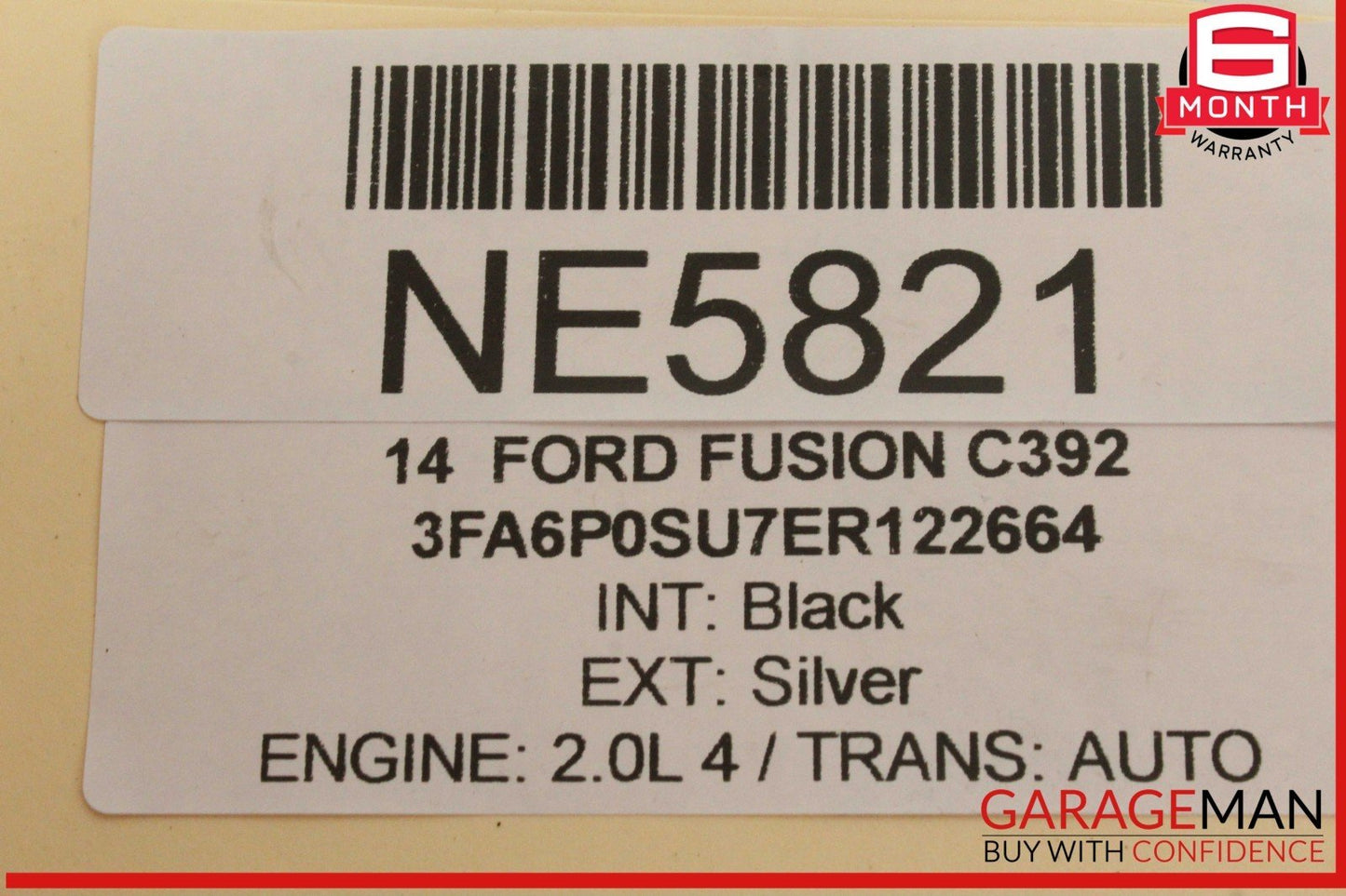 13-16 Ford Fusion Rear Right Passenger Side Door Lock Latch Actuator OEM