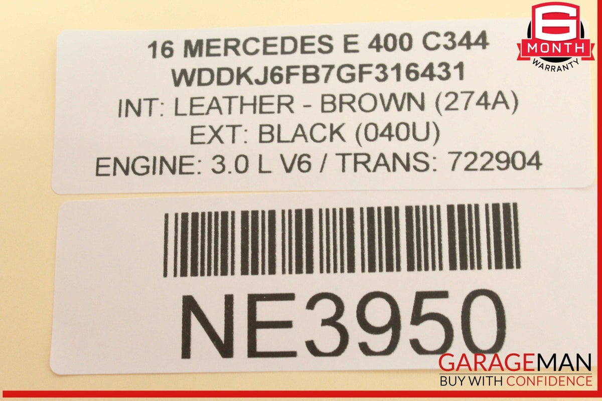 15-20 Mercedes W212 E400 C300 Front Right or Left Side Seat Head Rest OEM