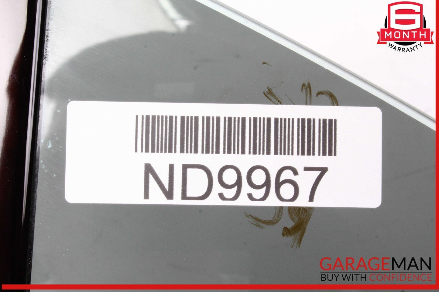 12-18 Mercedes W218 CLS550 Rear Left Driver Side Quarter Door Window Glass OEM