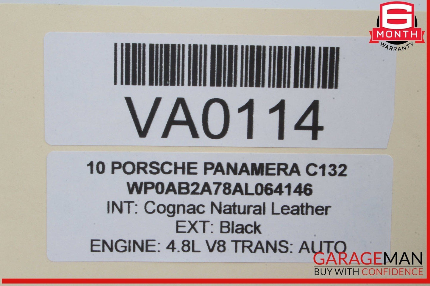 10-13 Porsche Panamera 970 Right Side LED Daytime Running Light Fog Lamp OEM
