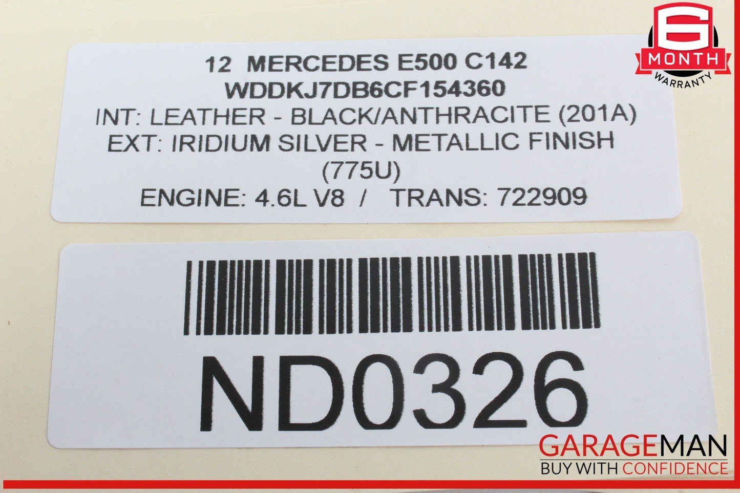 11-18 Mercedes W212 E550 E63 ECU ECM Engine Control Module Unit 2789001000 OEM