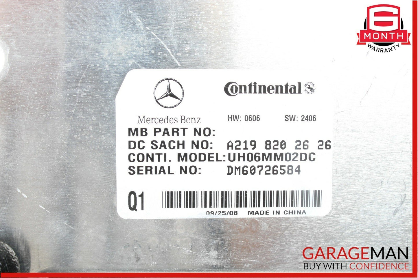 06-09 Mercedes CLS350 E350 Voice Phone Telephone Communication Control Module