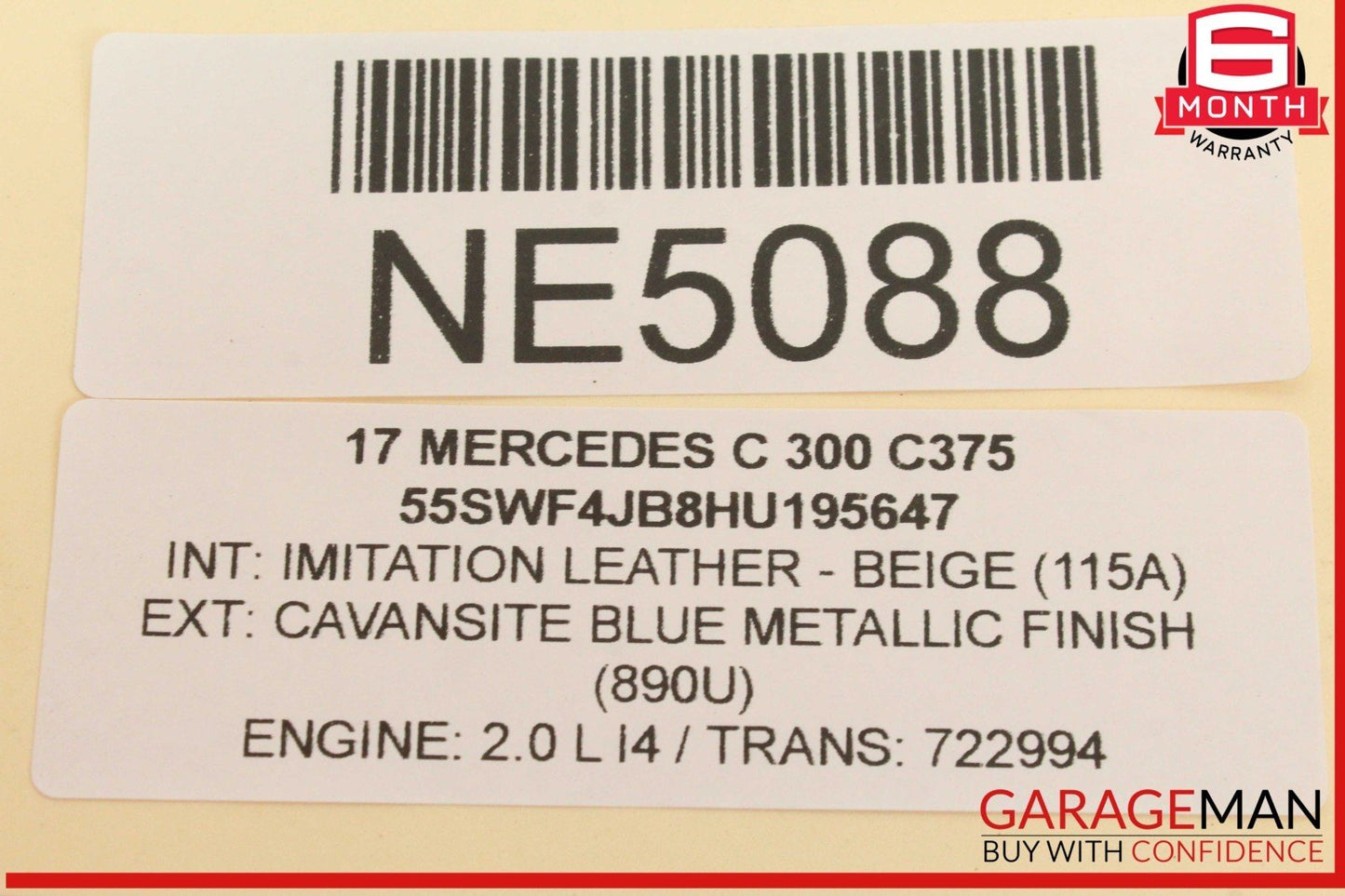 15-21 Mercedes W205 C300 Front Engine Fuse Relay Box Housing 2055402328 OEM