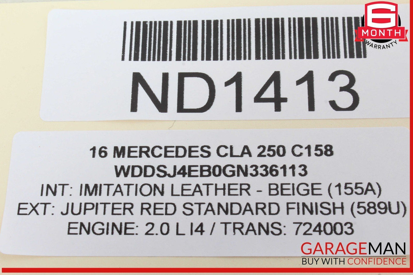 14-18 Mercedes W117 CLA250 Instrument Cluster Speedometer Odometer Gauge OEM