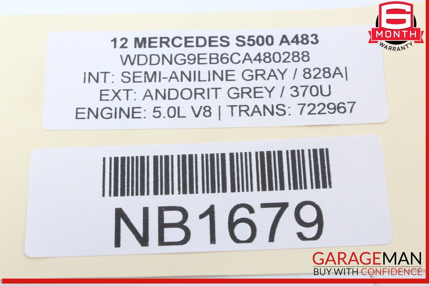 07-13 Mercedes W221 S550 S400 Rear Right or Left Side Door Control Module OEM