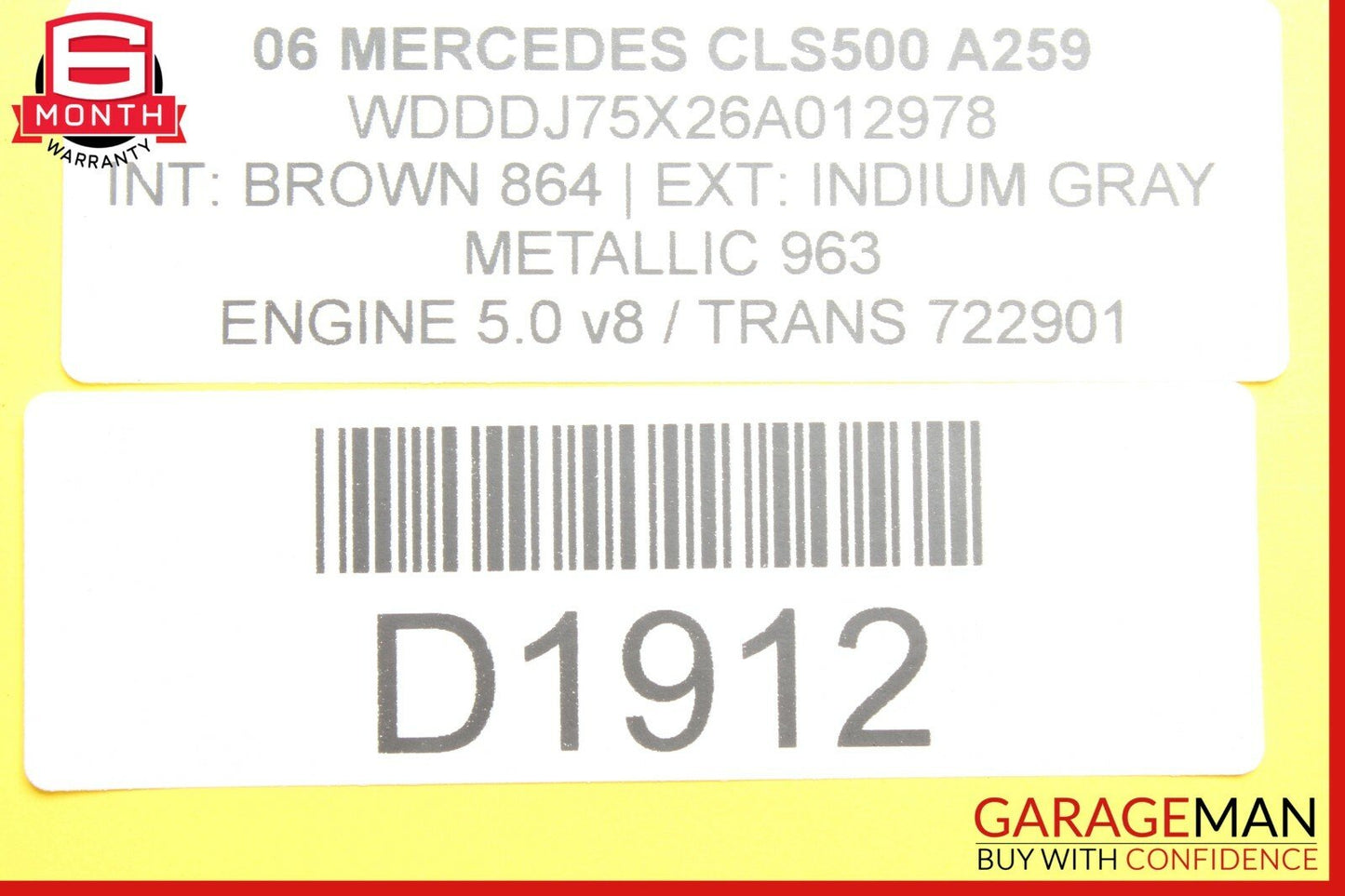 06-11 Mercedes W219 CLS500 Front Right Passenger Side Seat Adjustment Motor OEM