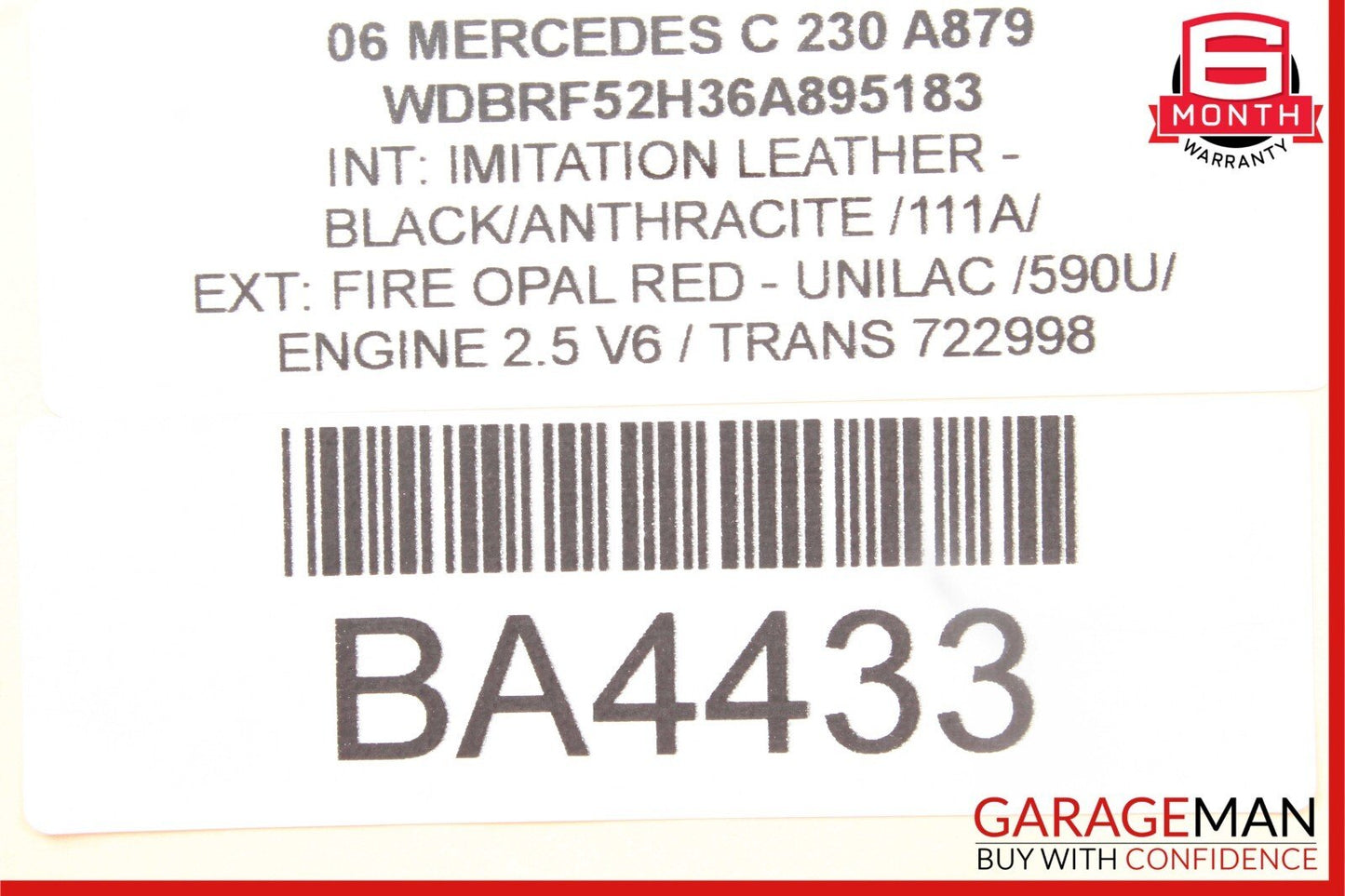 01-07 Mercedes W203 C230 C280 C320 Front Right Side Door Control Module Unit OEM