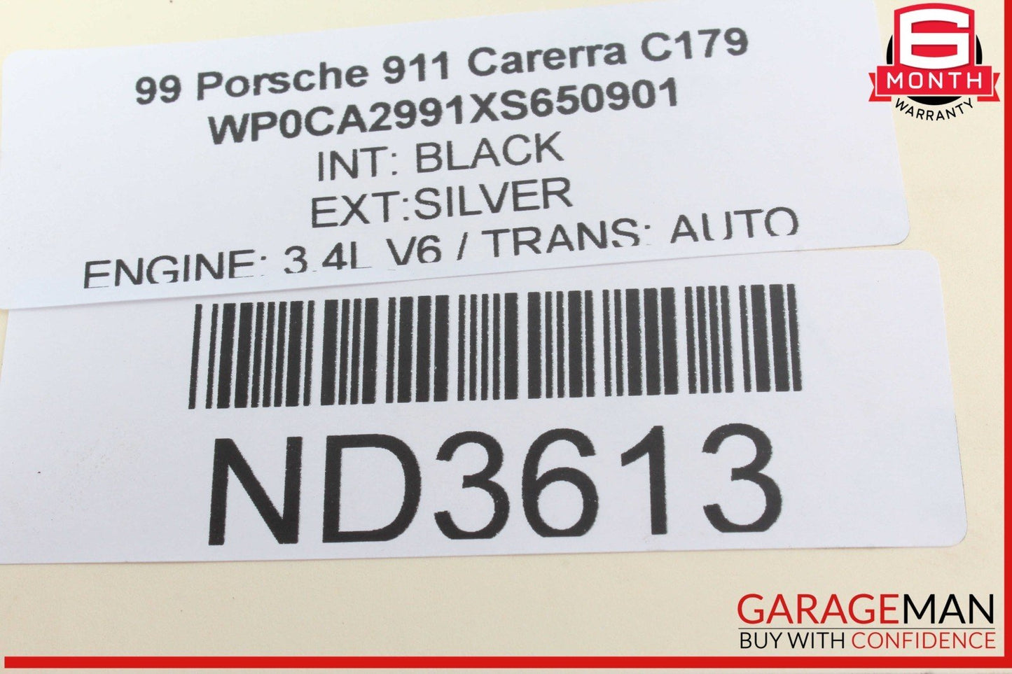 97-05 Porsche 911 Carrera Rear or Front Side Suspension Lower Control Arm OEM