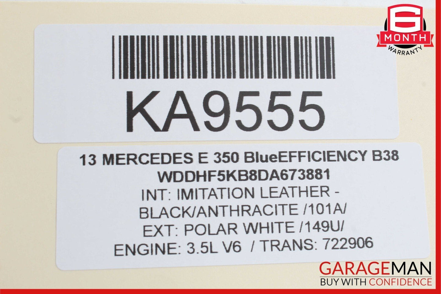 08-18 Mercedes SLK250 CLS500 C250 E350 Front Left Side Door Control Module Unit