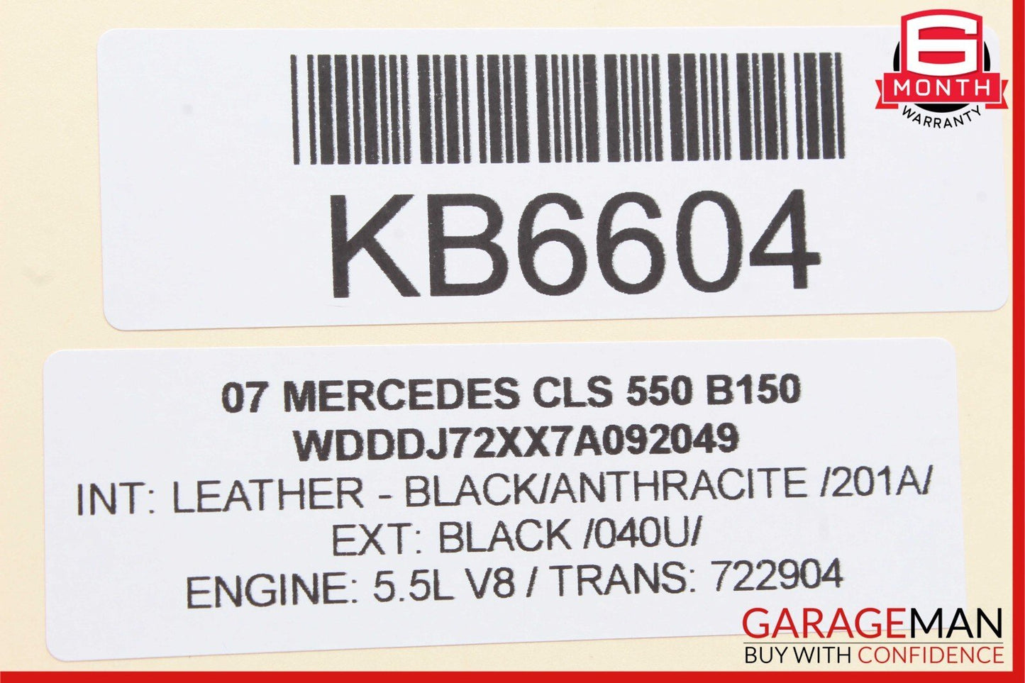 07-12 Mercedes W219 CLS550 GL450 Voice Language Communication Control Module OEM