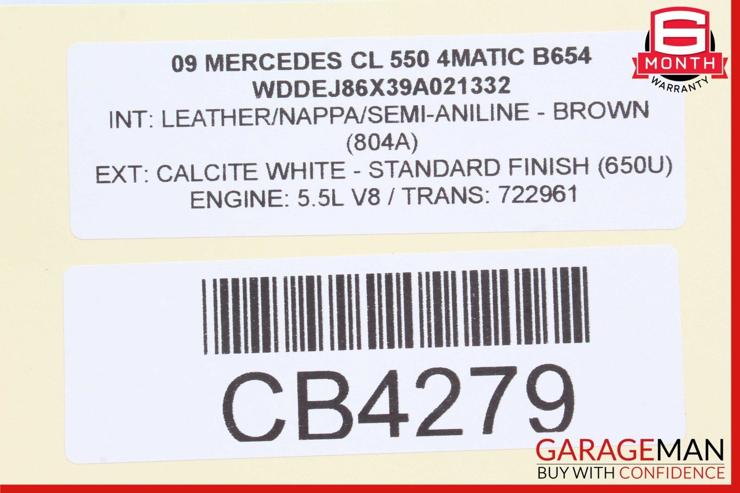 07-14 Mercedes W216 CL550 Center Console Comand Unit Radio Bezel Trim Wood OEM