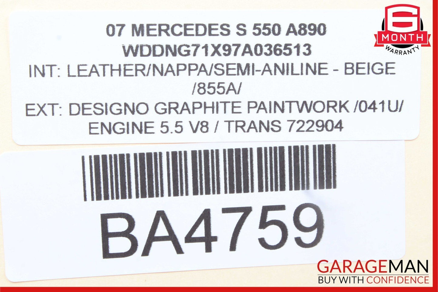 07-13 Mercedes W221 S550 Front Right Side Door Unlock Lock Control Switch Button