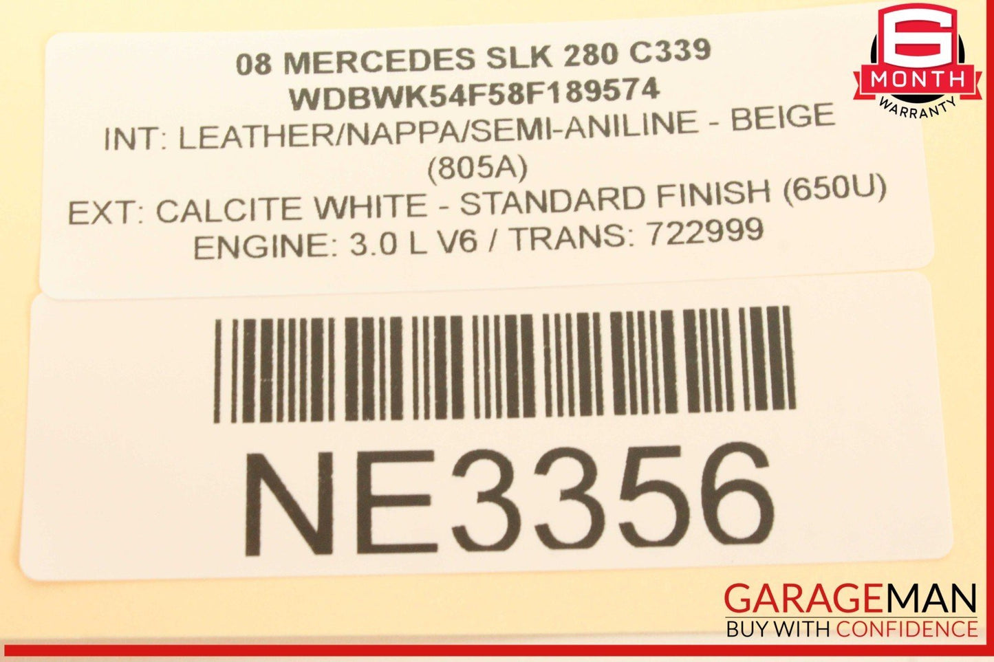 00-12 Mercedes R171 SLK280 C230 S430 E320 Anti Theft Alarm Module 2118209126 OEM