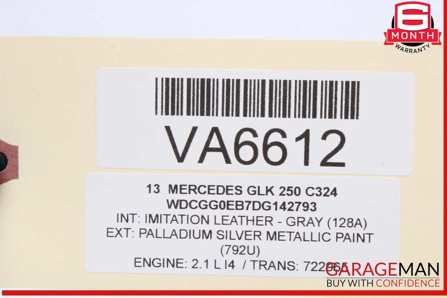 08-15 Mercedes X204 GLK250 GLK350 Panoramic Sunroof Sun Roof Motor Unit OEM
