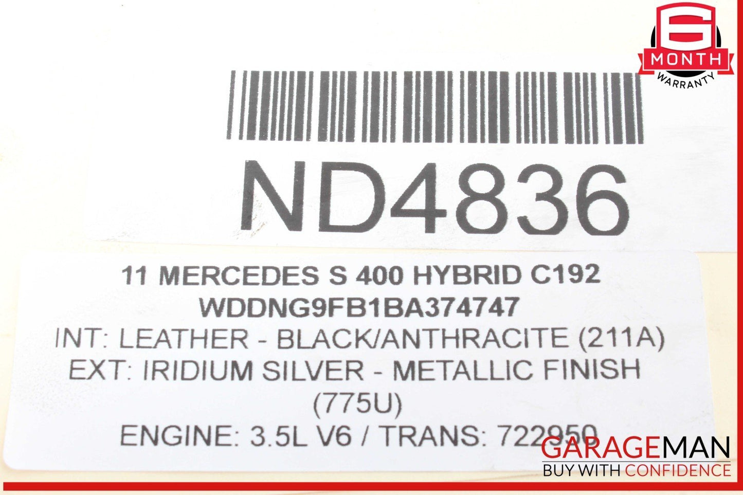 10-16 Mercedes W221 S400 Hybrid 3.5L Engine Motor Oil Pump 2781810201 OEM