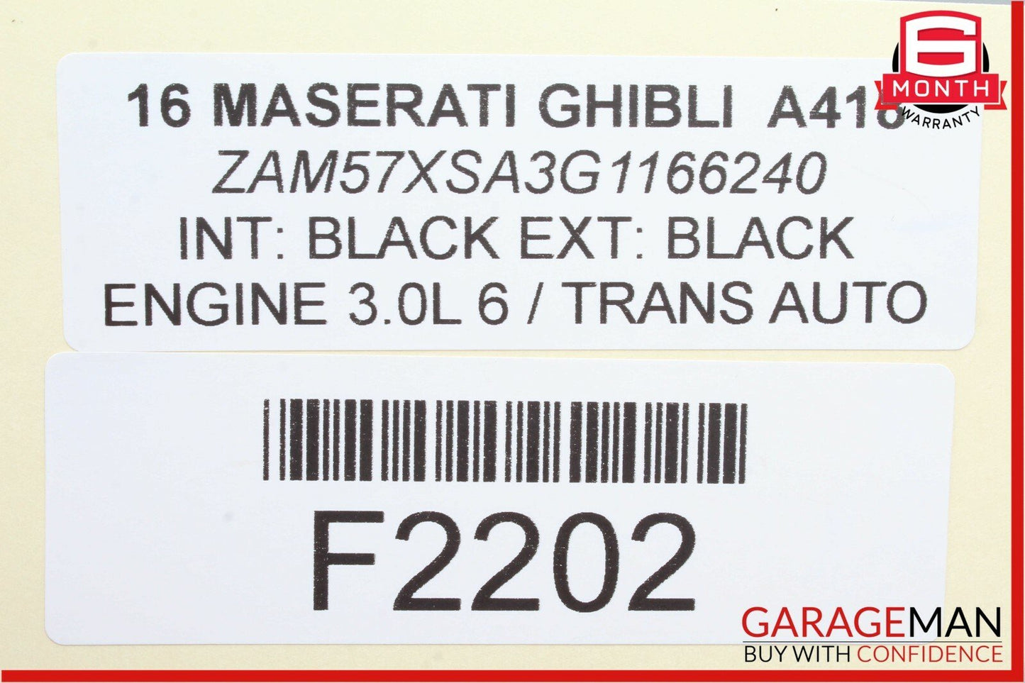 14-17 Maserati Ghibli Front Right Side Door Lock Latch Actuator Mechanism OEM