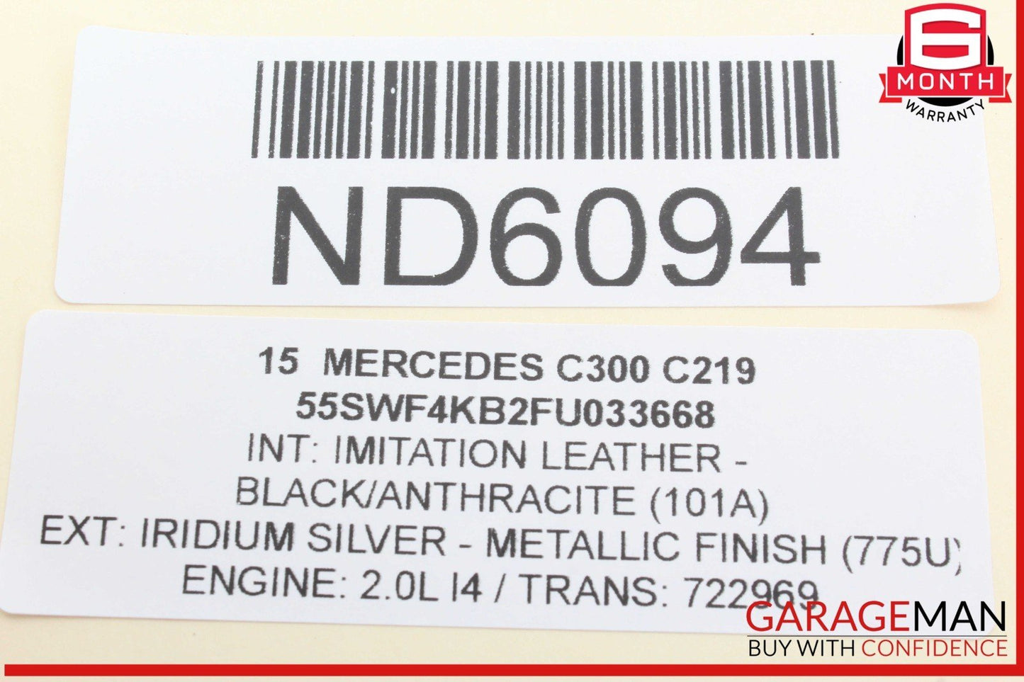 15-19 Mercedes W205 C300 C350 GLC300 TCU Transmission Control Module TCM OEM