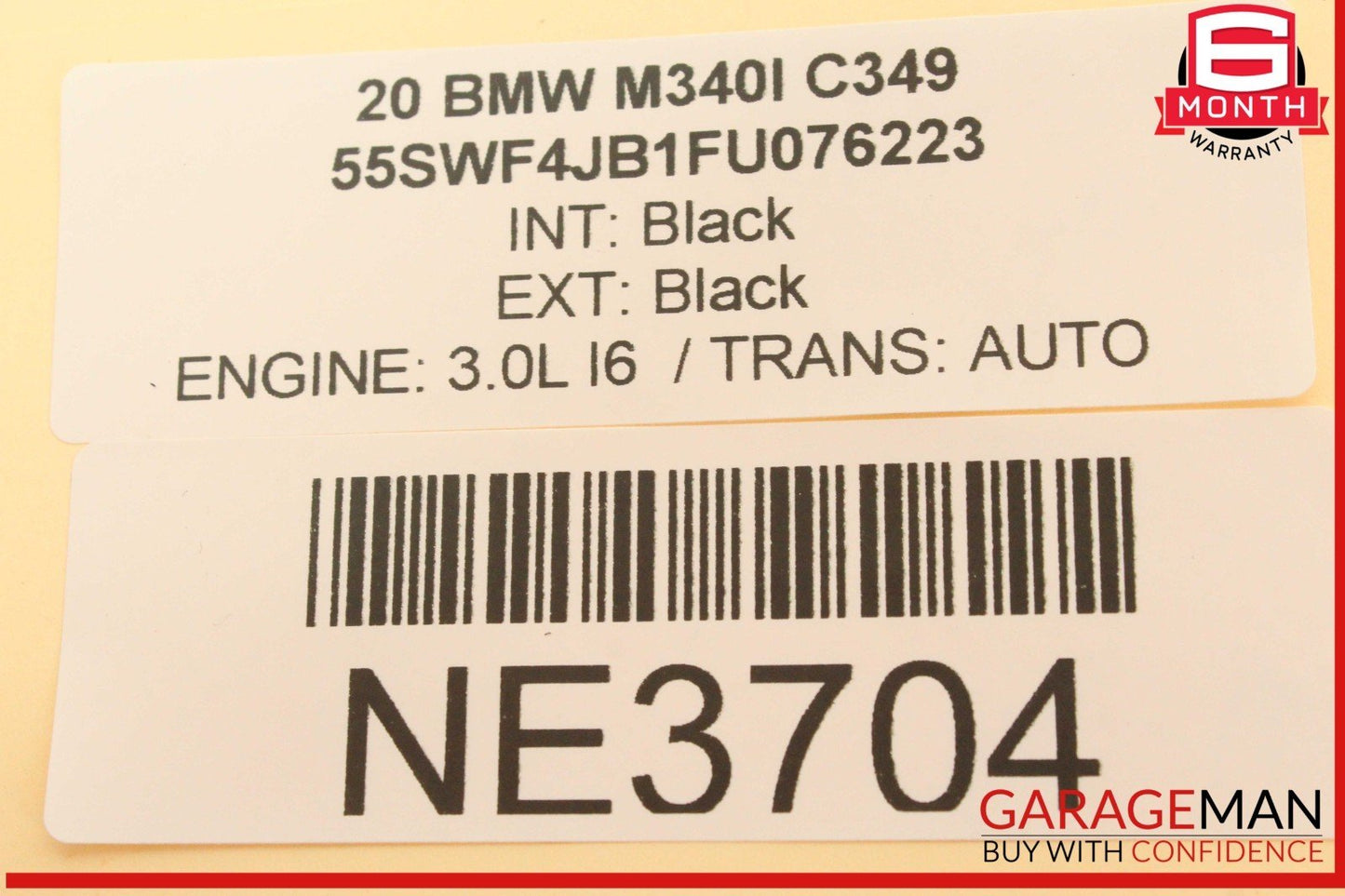 19-24 BMW M340i 330i 330e G20 Front Windshield Lane Assist Camera 9871906 OEM