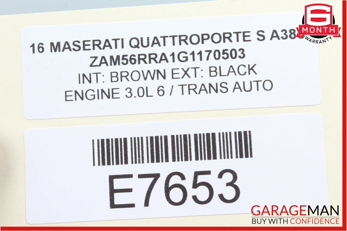 14-18 Maserati Quattroporte Rear Left Driver Side Door Lock Latch Actuator OEM