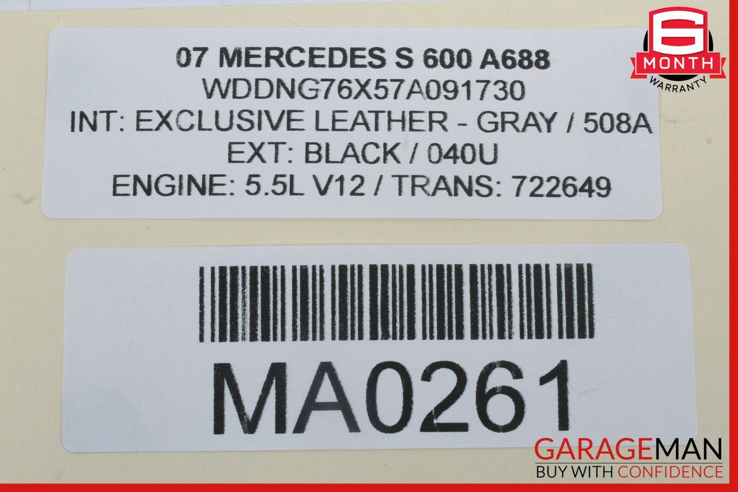 07-14 Mercedes S600 A/C AC Heater Climate Control Switch Controller Module