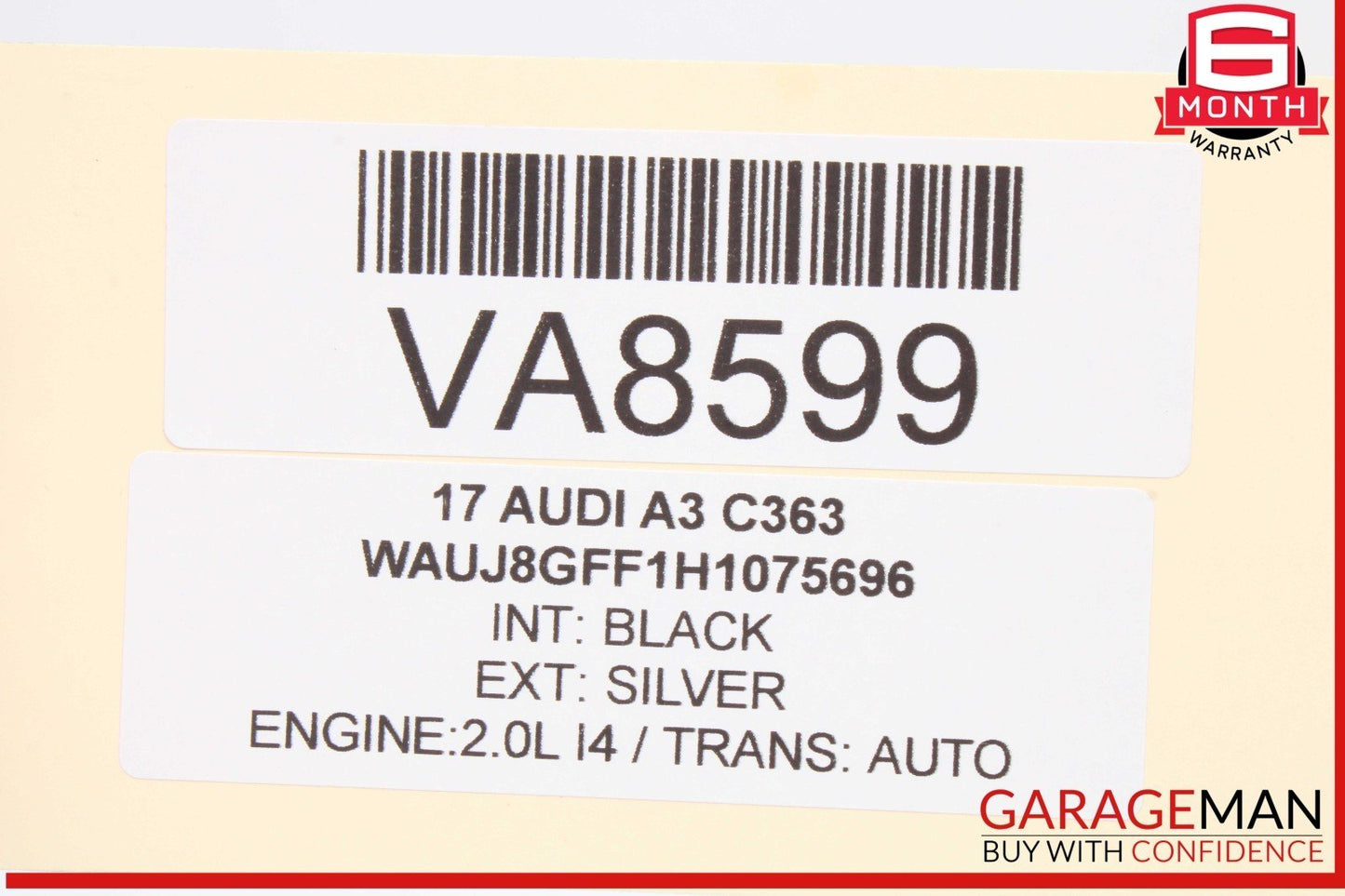 15-20 Audi A3 S3 RS3 Front Right Side Door Window Control Module Unit OEM