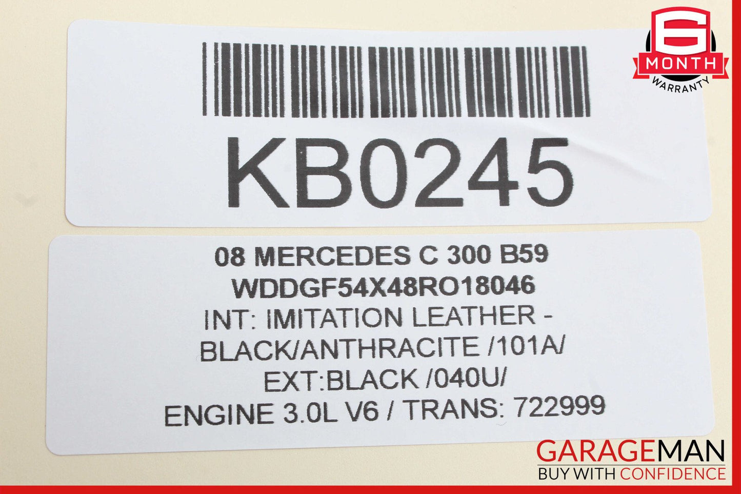 08-18 Mercedes W204 C300 GLK350 C250 Rear Right Side Door Control Module OEM