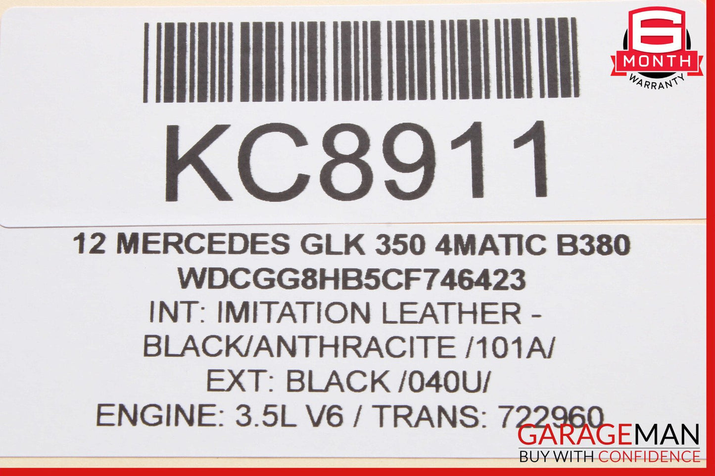 08-18 Mercedes X204 GLK350 C350 CLS550 Rear Left Side Door Control Module OEM
