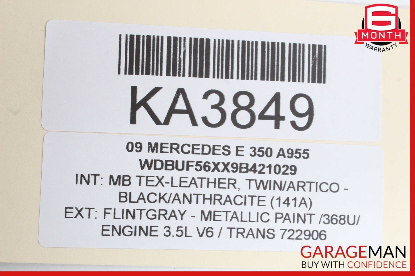 07-09 Mercedes W211 E350 E320 E550 E63 AMG Rear Left Door Control Module Unit
