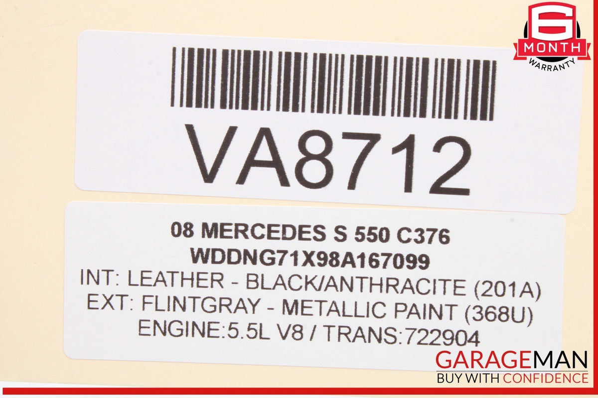 07-10 Mercedes W221 S550 S400 Keyless Go Control Module Unit 2218702392 OEM