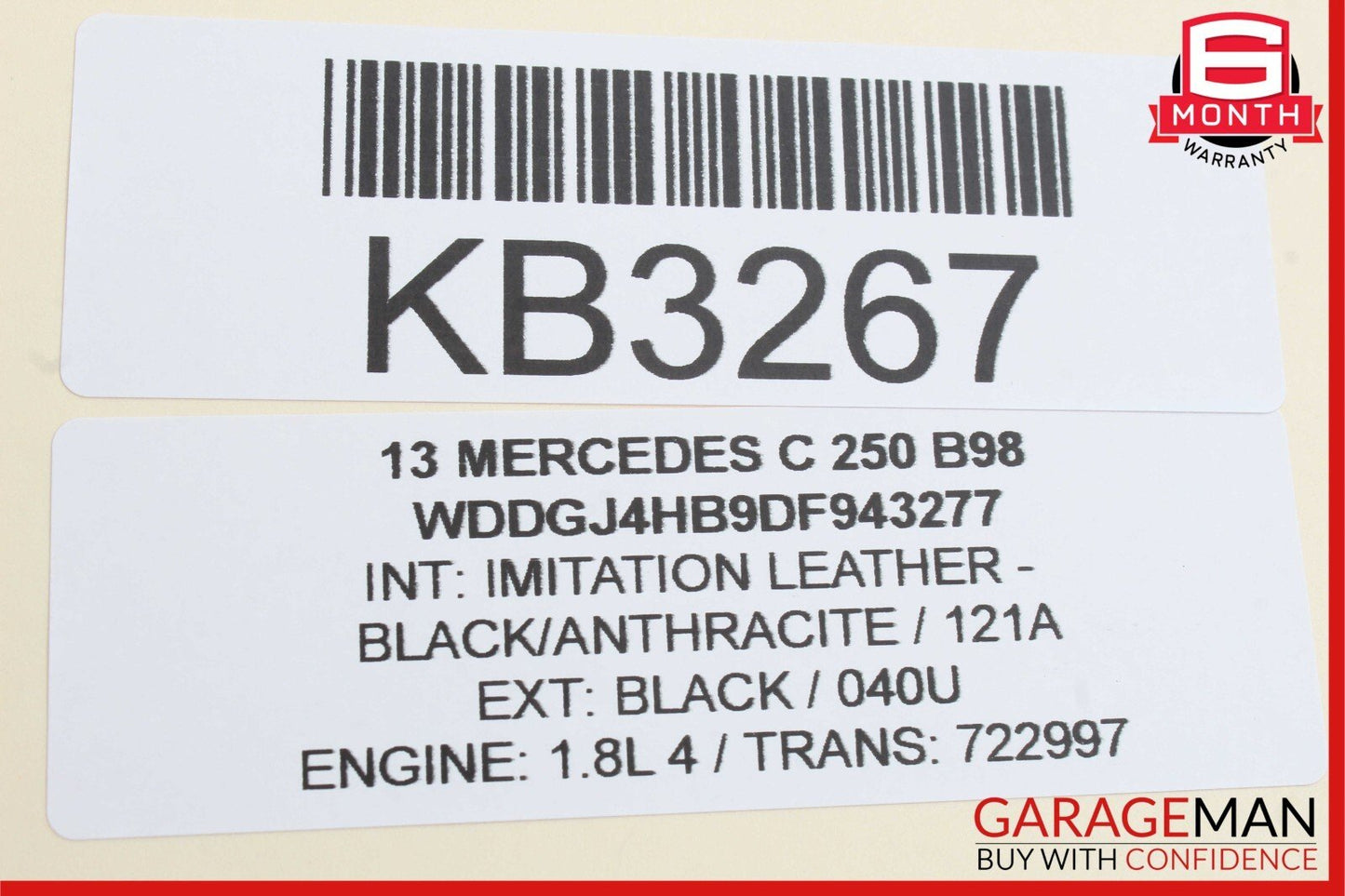 08-18 Mercedes W204 C250 C300 CLS550 Front Left Side Door Control Module OEM