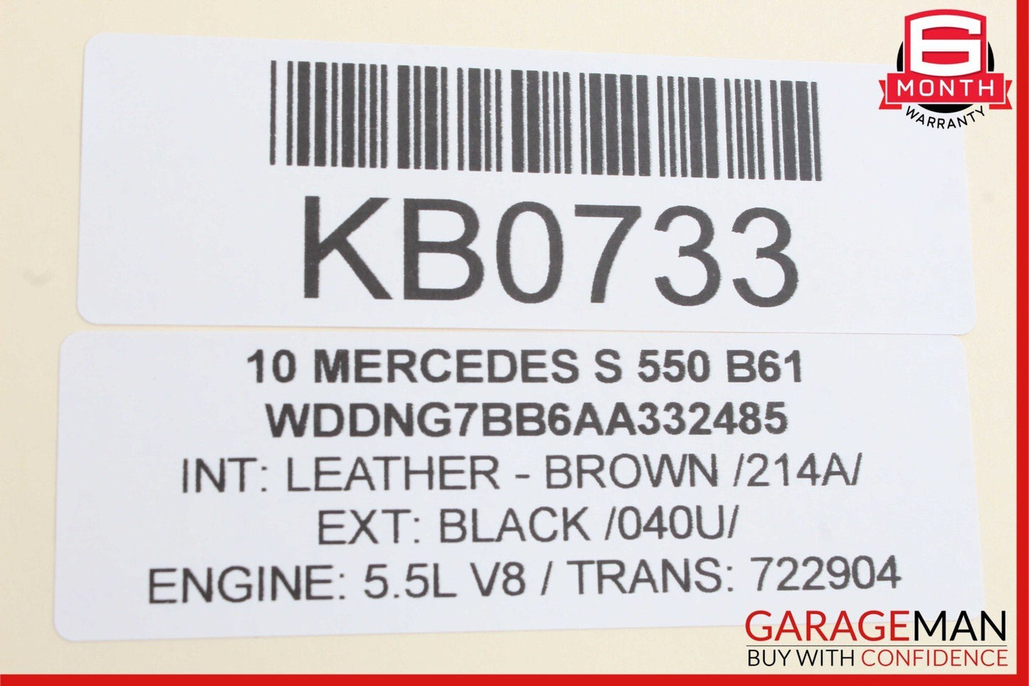 07-14 Mercedes W221 S550 Dash Board Dashboard Center Cover Panel w/ Vent OEM