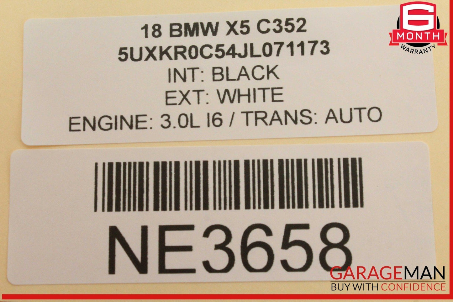 14-18 BMW X5 F15 X3 X4 X6 Rear Left Side Lane Change Assist Sensor Module OEM