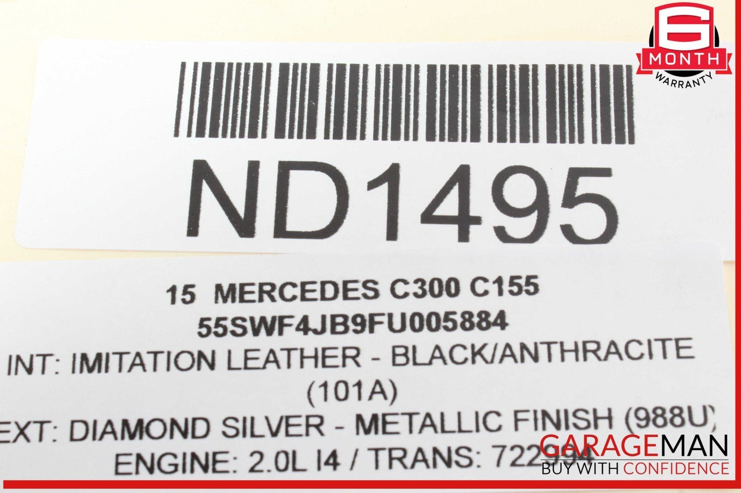 15-18 Mercedes W205 C300 GLC300 M274 Engine Starter Motor 2749061600 OEM