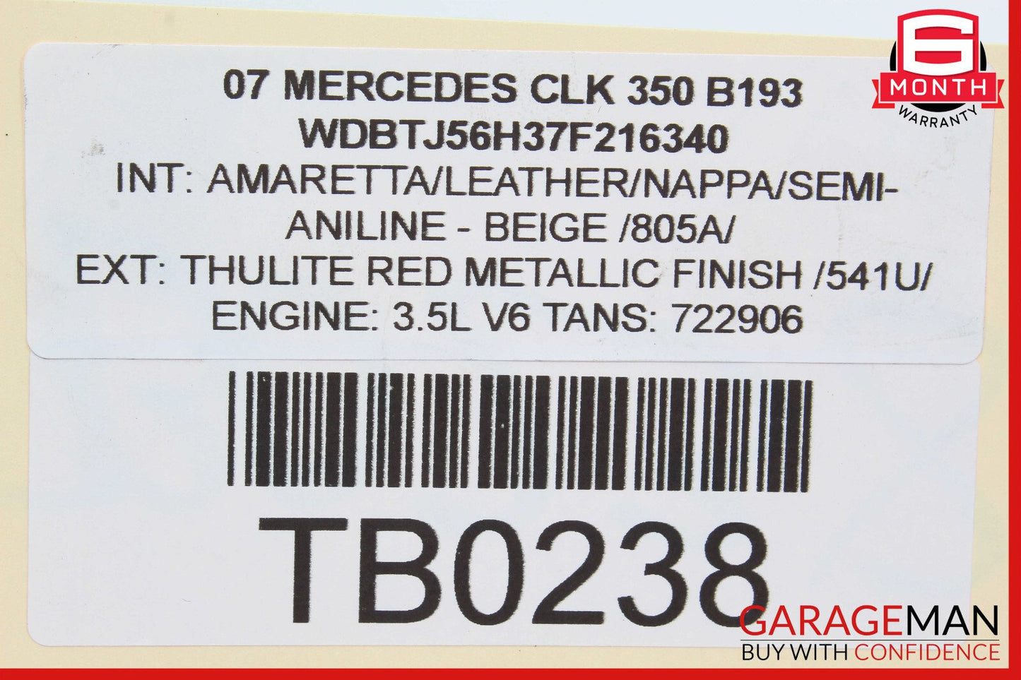 05-13 Mercedes W209 CLK350 Oil Filter Cooler Housing 2721800510 OEM