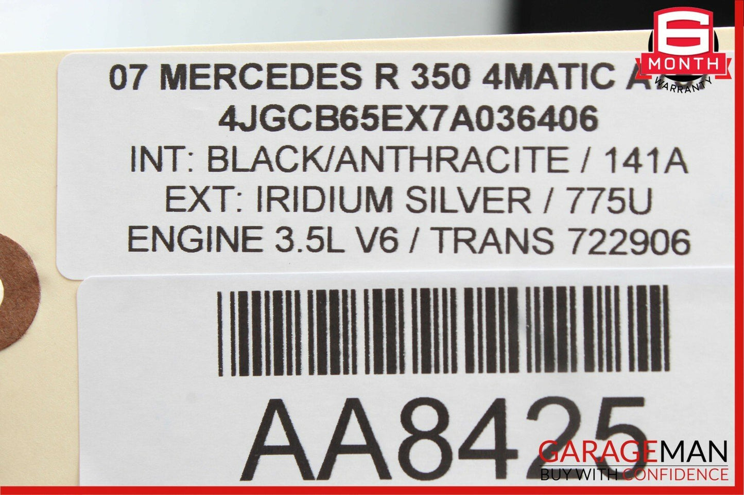 06-07 Mercedes W251 R350 Speedometer Odometer Instrument Cluster Gauge 200k OEM