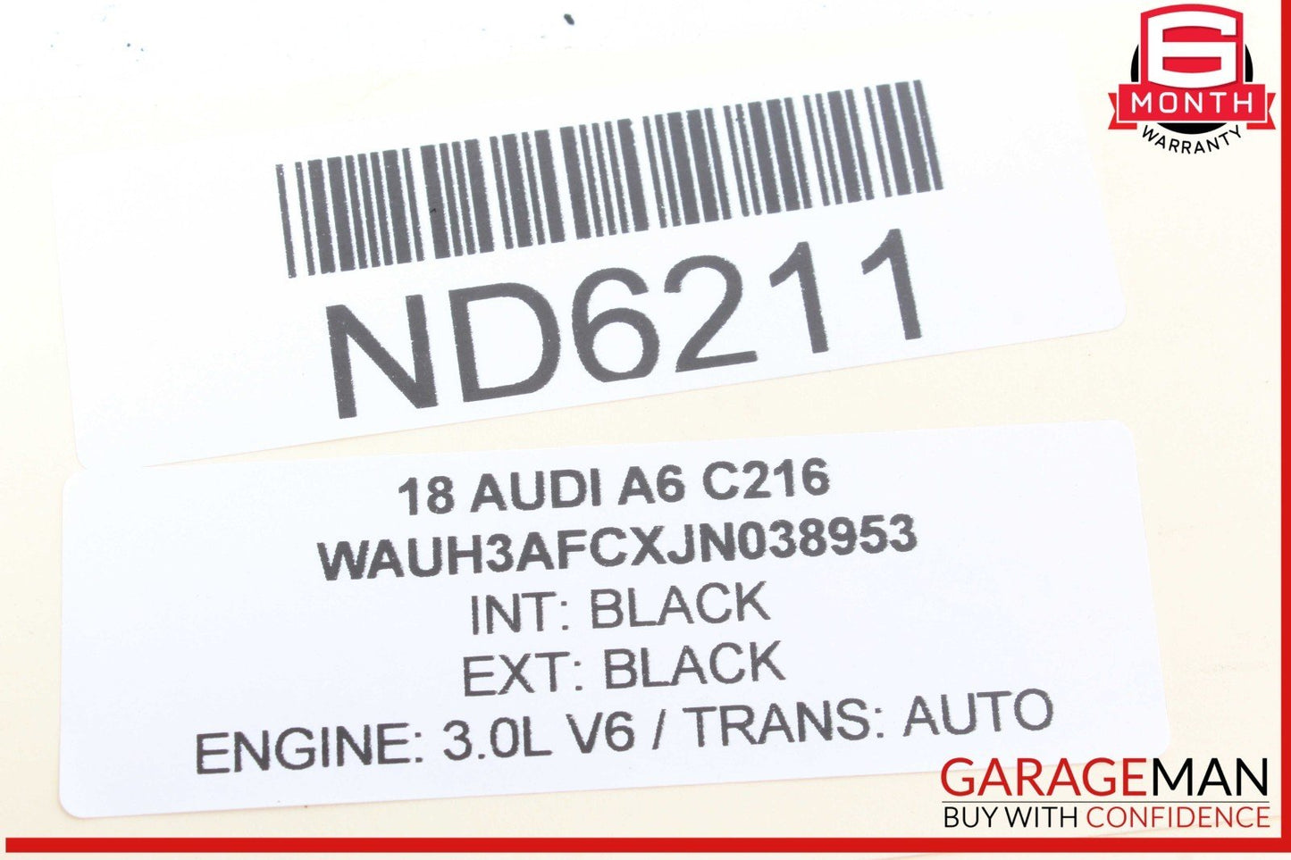 09-18 Audi A6 A7 S4 A4 Rear Left or Right Side Lower Forward Control Arm OEM