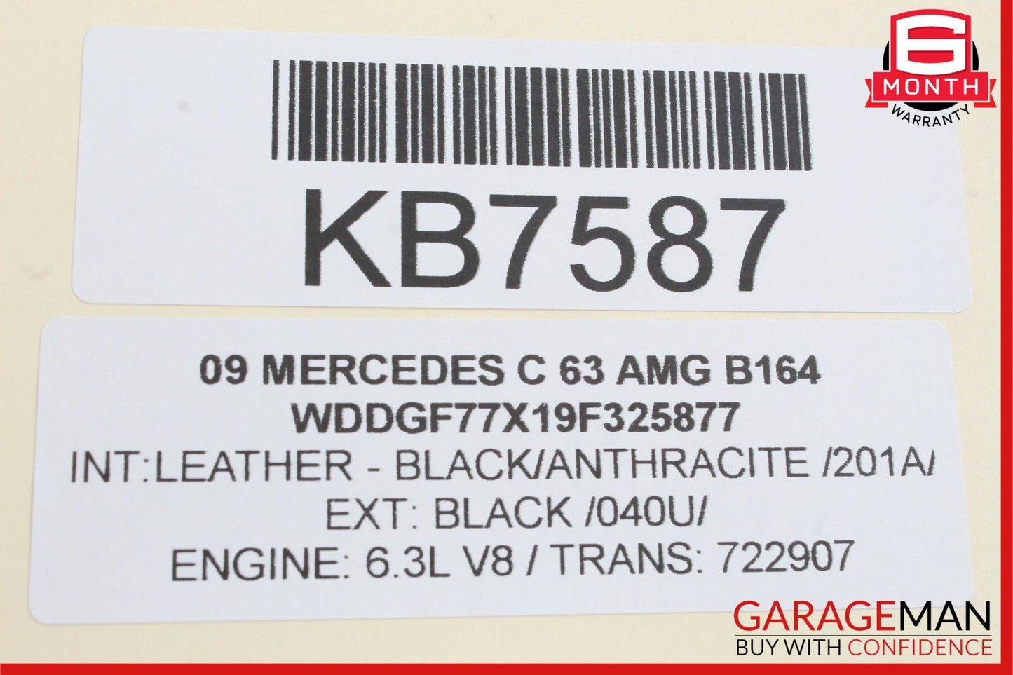 09-12 Mercedes W204 C63 AMG Front Left Side Door Control Module Unit OEM