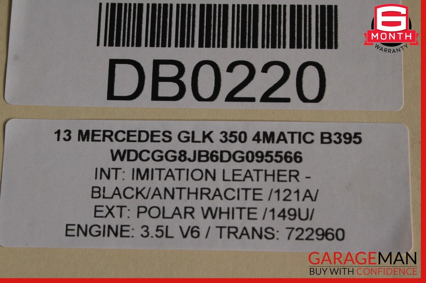 13-15 Mercedes X204 GLK350 Left & Right Roof Luggage Rack Rail Molding Trim Set