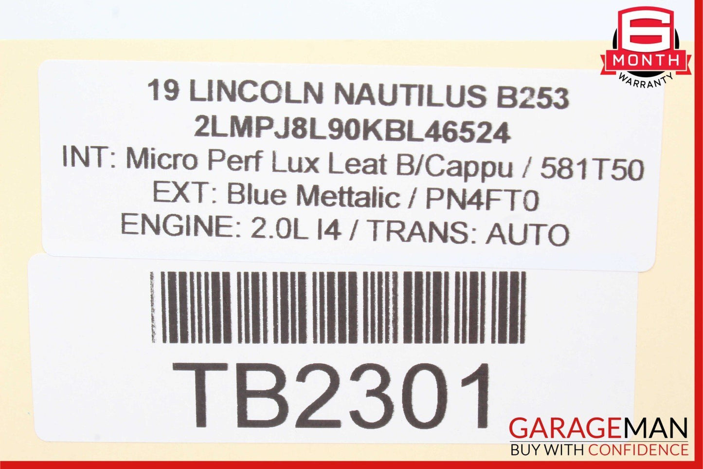 19-21 Lincoln Nautilus Front Left Side Seat Wiring Harness Wire Assembly OEM
