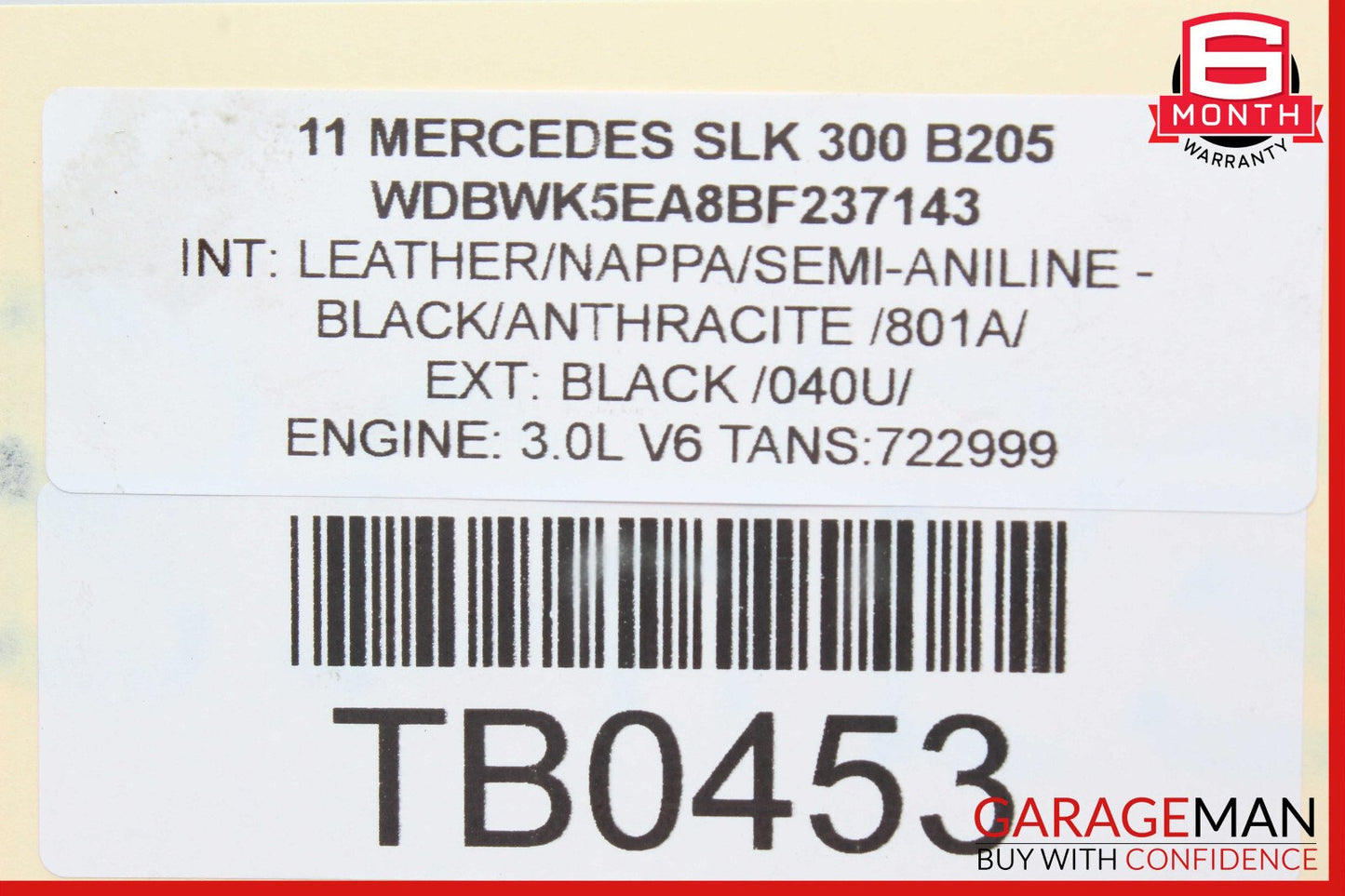 09-11 Mercedes R171 SLK300 SLK350 ABS Anti Lock Brake Pump ESP Module OEM