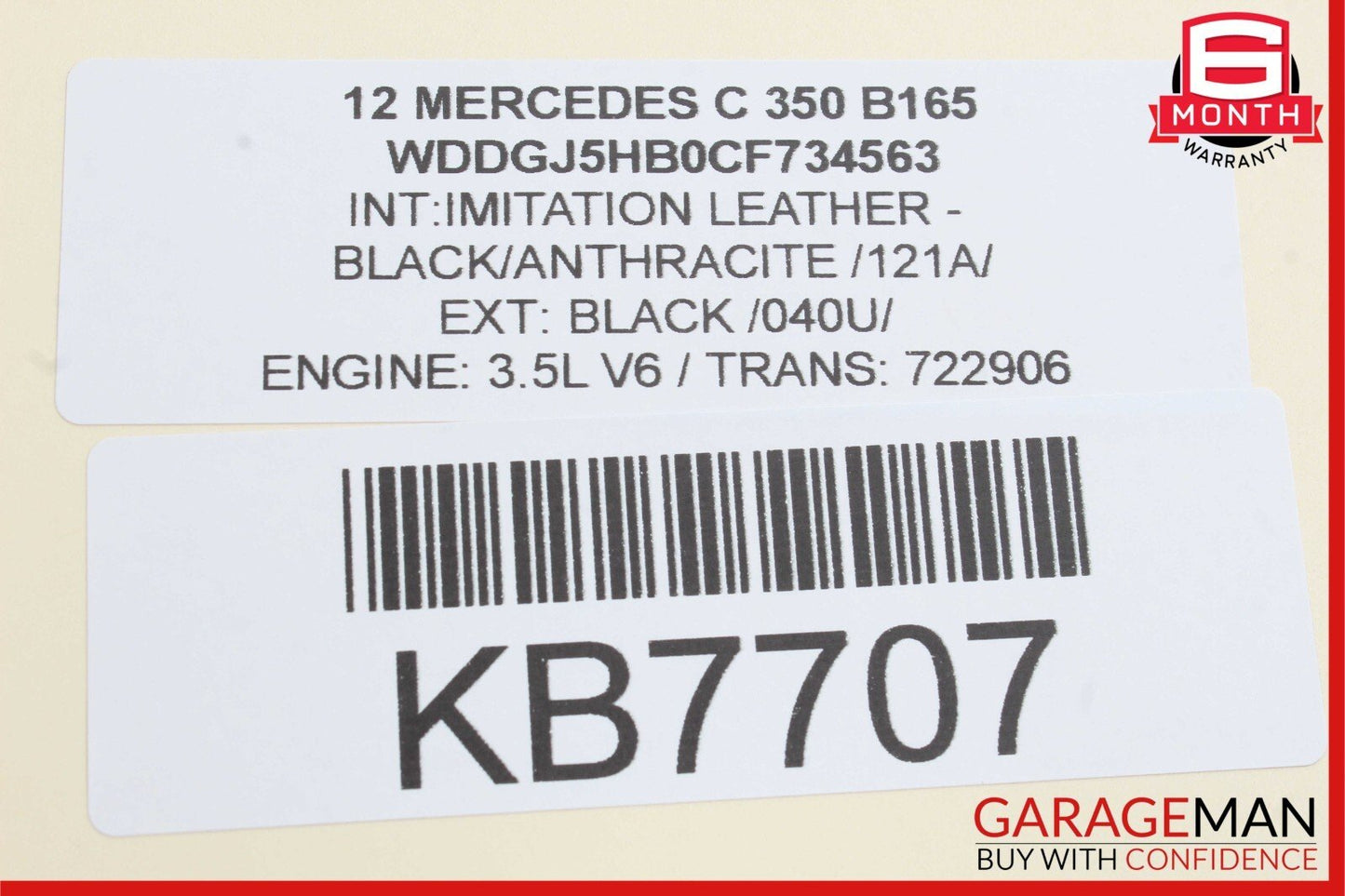 10-16 Mercedes C350 E350 3.5L V6 ECU ECM Engine Computer Control Module Unit