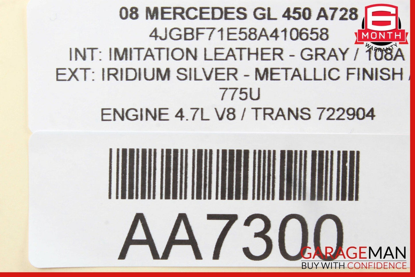 06-12 Mercedes GL320 GL450 ML550 Center Console Control Trim Bezel Wood