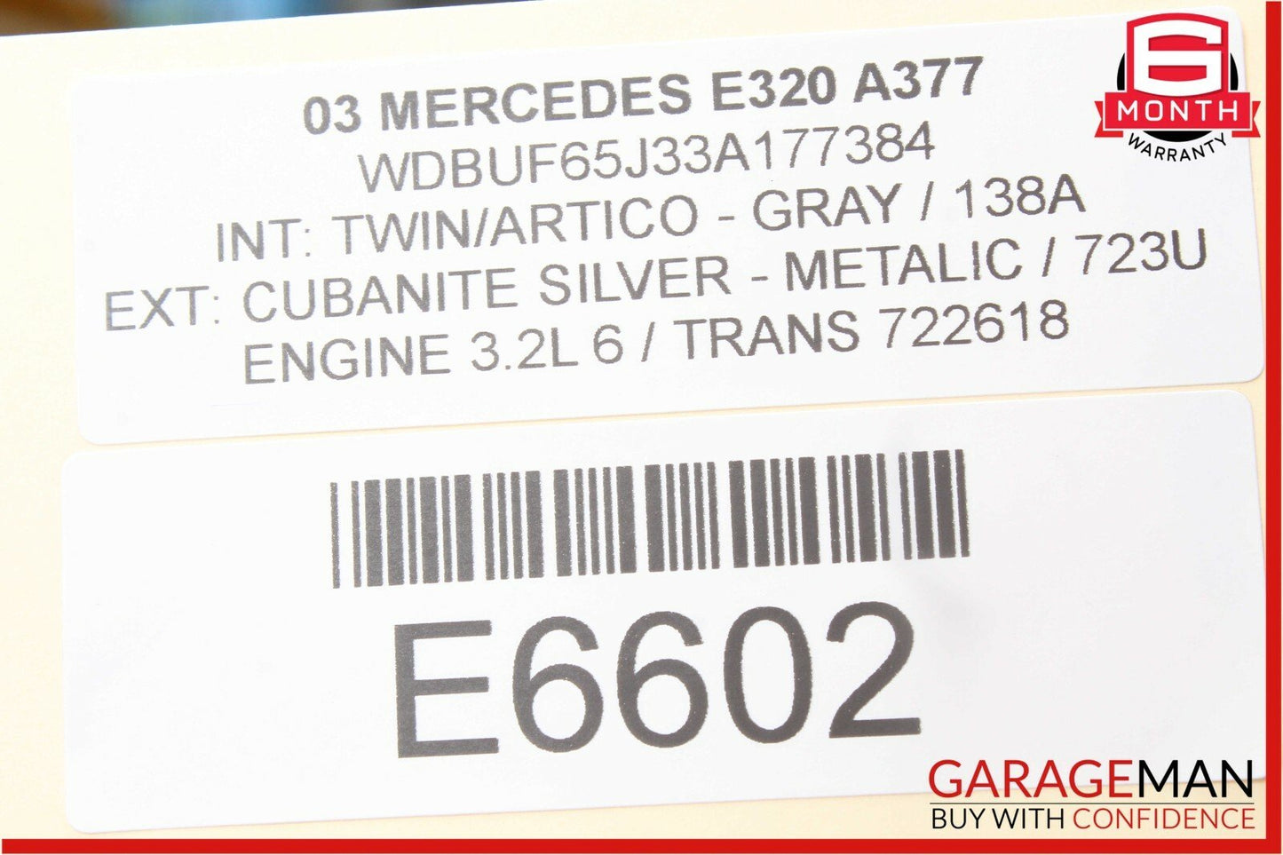 03-11 Mercedes W211 E500 E320 CLS500 BCM BCU Body Computer Control Module OEM