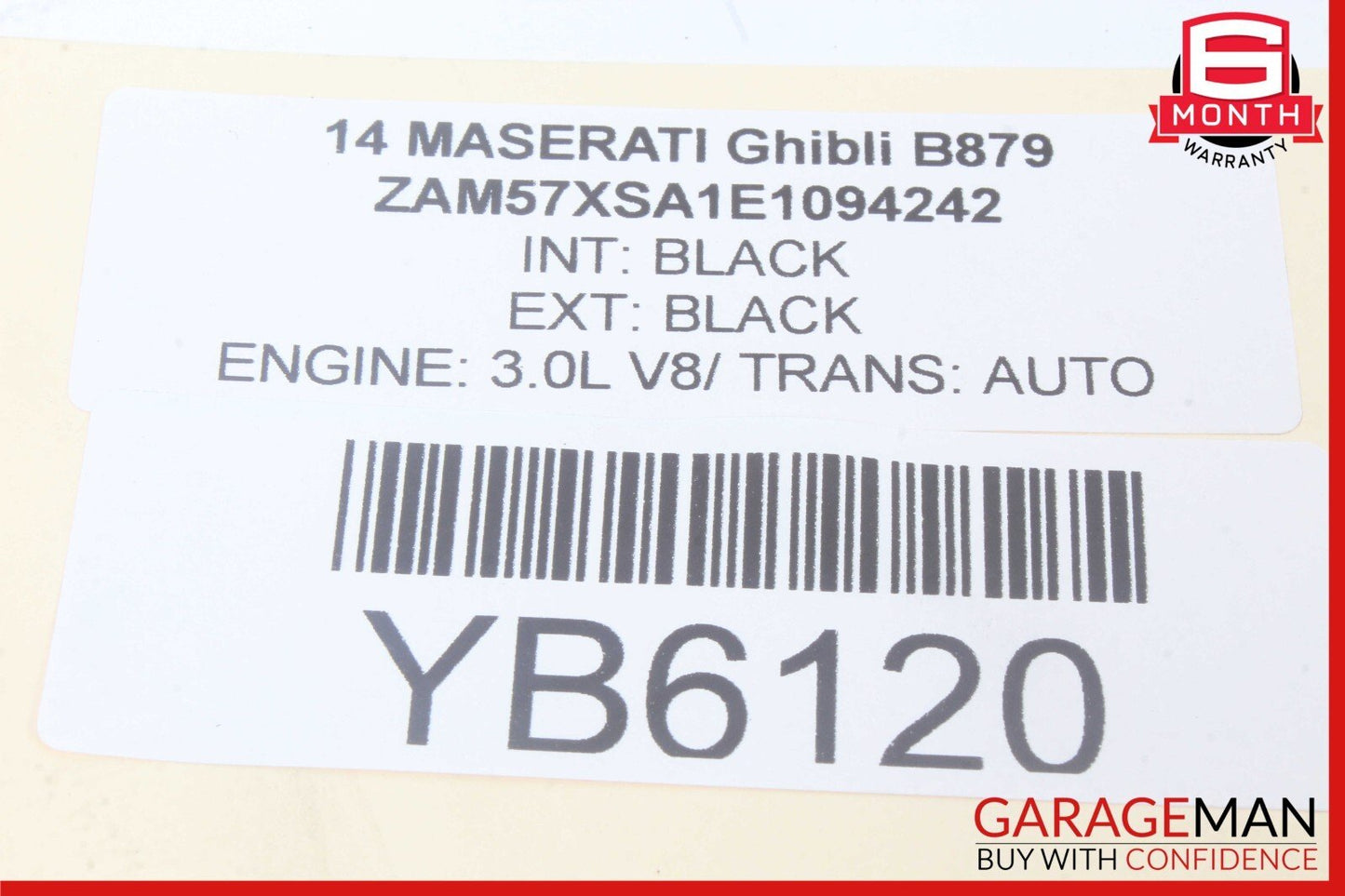 14-17 Maserati Ghibli Rear Right Side CV Axle Shaft Drive Shaft Driveshaft OEM
