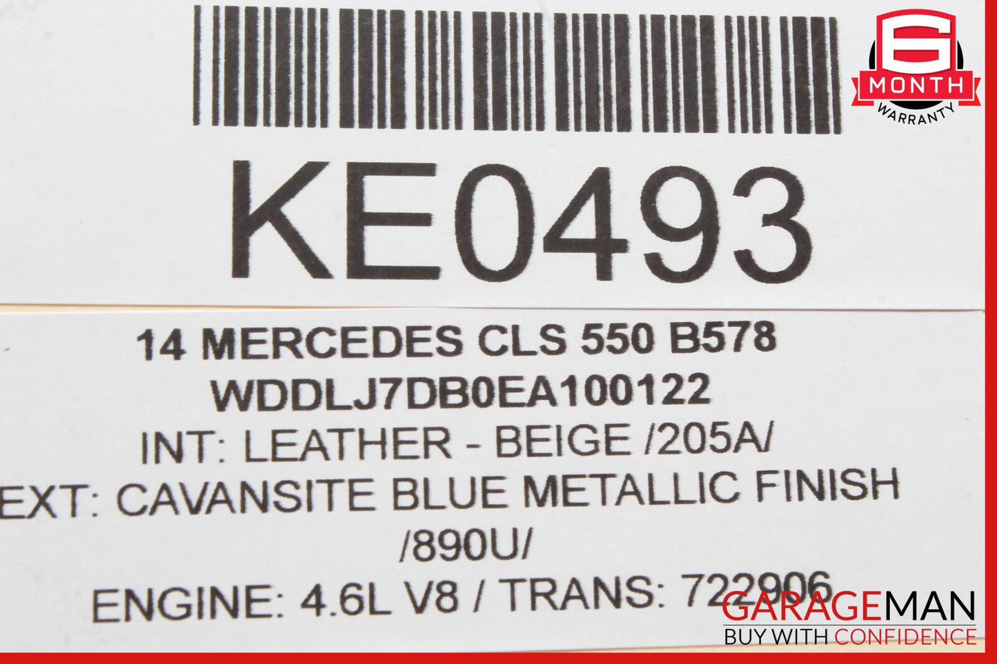 08-18 Mercedes W218 CLS550 C300 SLK250 Front Right Side Door Control Module Unit