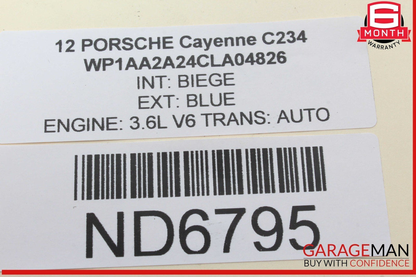 11-17 Porsche Cayenne 958 Rear View Camera Control Module Unit 7P5907441B OEM